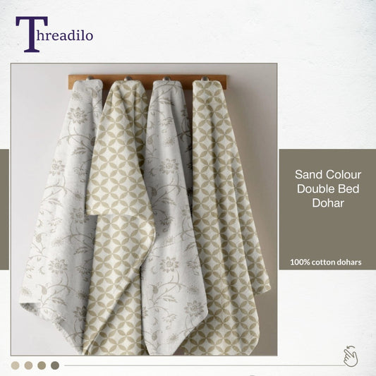 Transform Your Bedroom with Threadilo's Cotton Dohars.