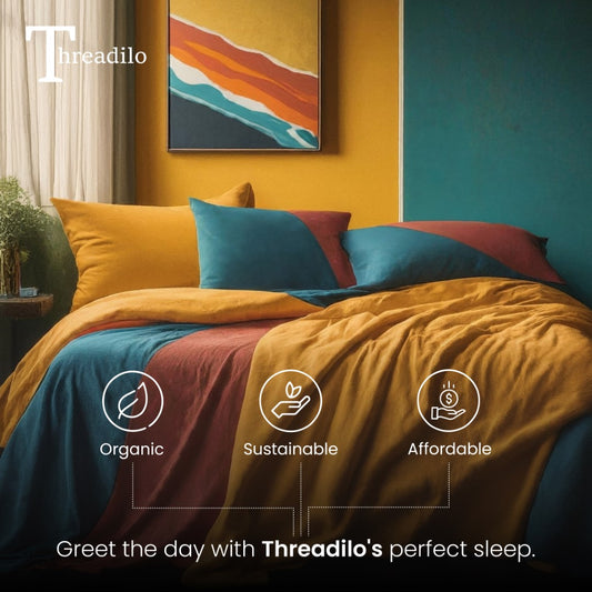 Threadilo's Easy Monsoon Tips: Keep Your Dohars and Bedsheets Fresh and Dry During Rainy Weather.