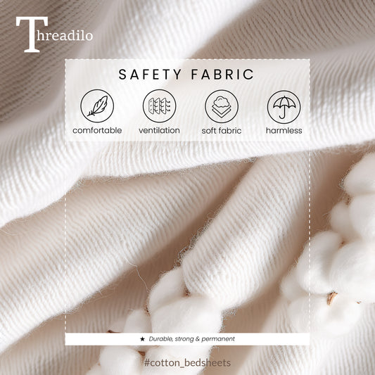 Threadilo Essentials: Why You Need 100% Cotton Bedsheets for Better Sleep?
