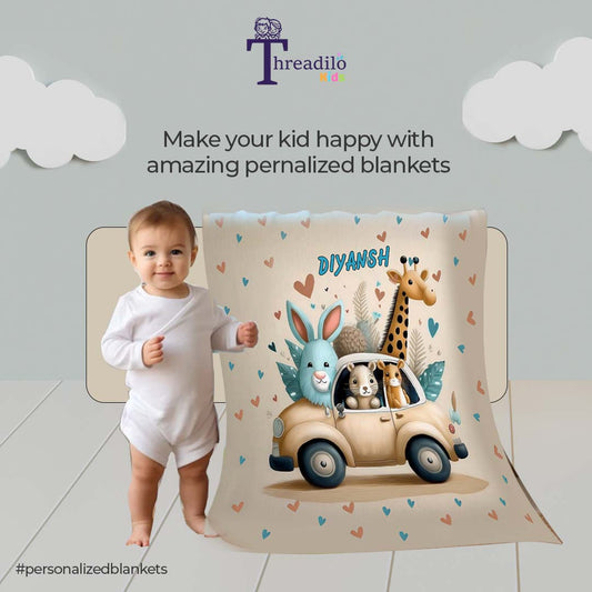 Keep Your Little Ones Warm This Winter with Threadilo’s Cozy Kids’ Blankets