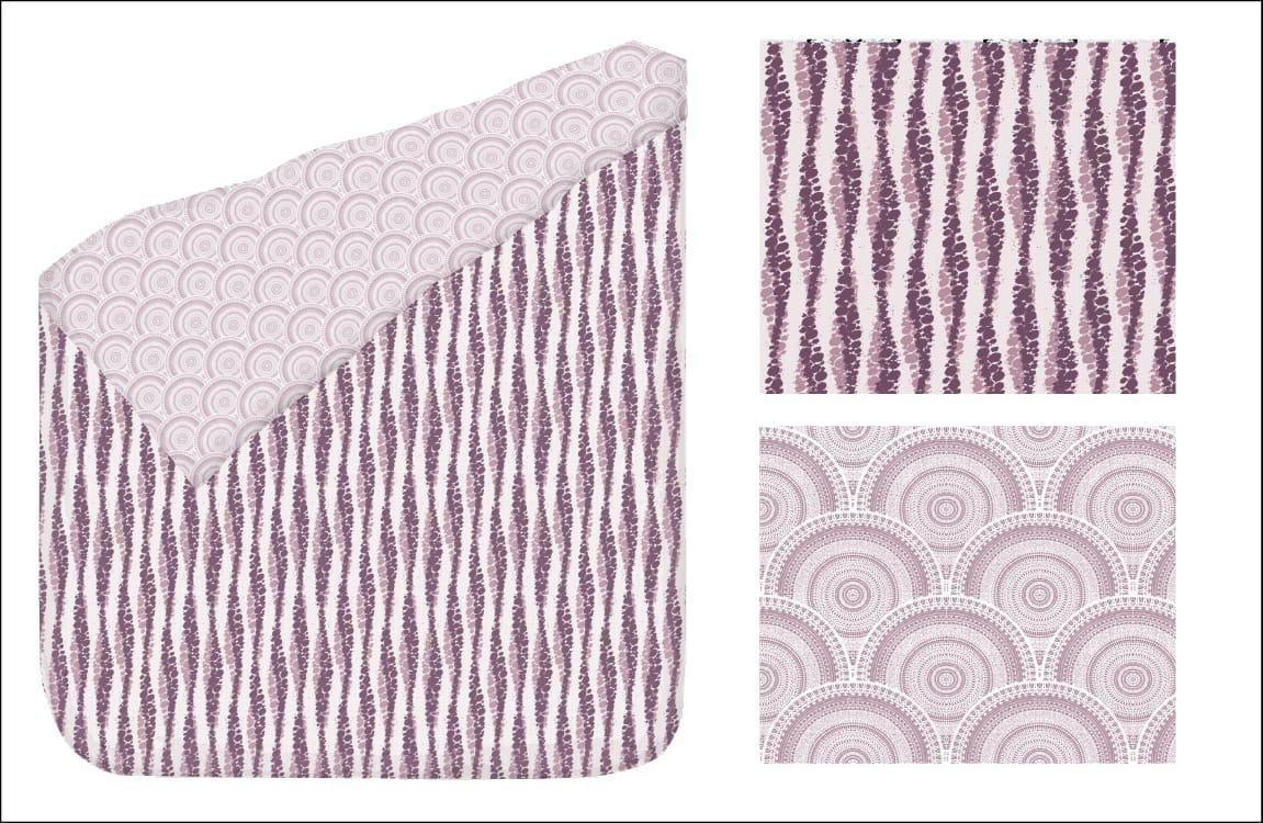 Mandala & Wave Pattern 100% Cotton Reversible AC Dohar | Single Bed