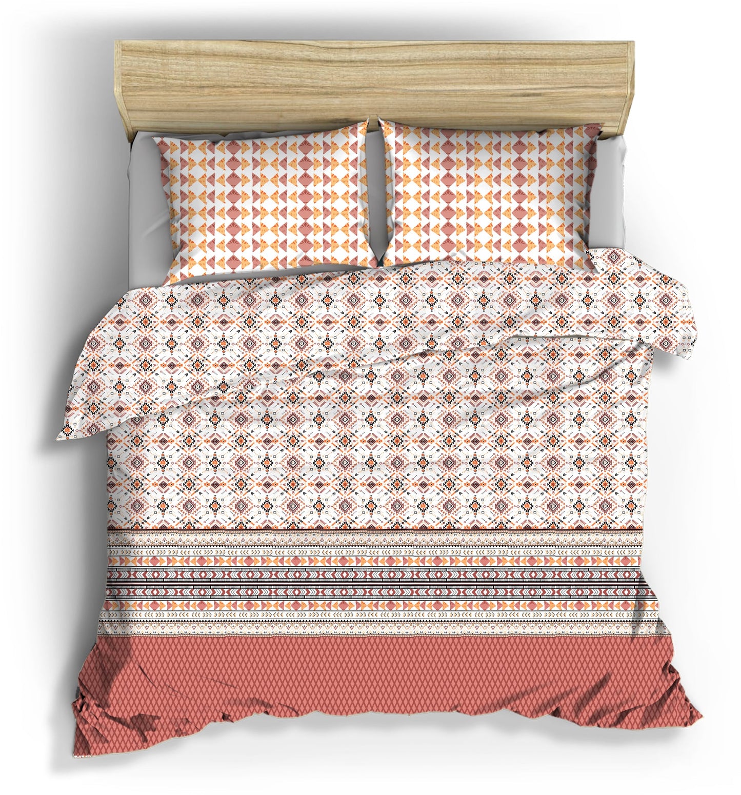 All over Mandala print Bedsheet | Dohar Combo