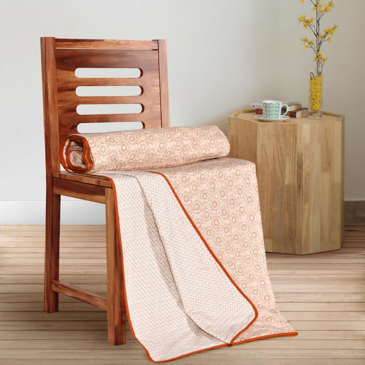 All over Mandala print Bedsheet | Dohar Combo