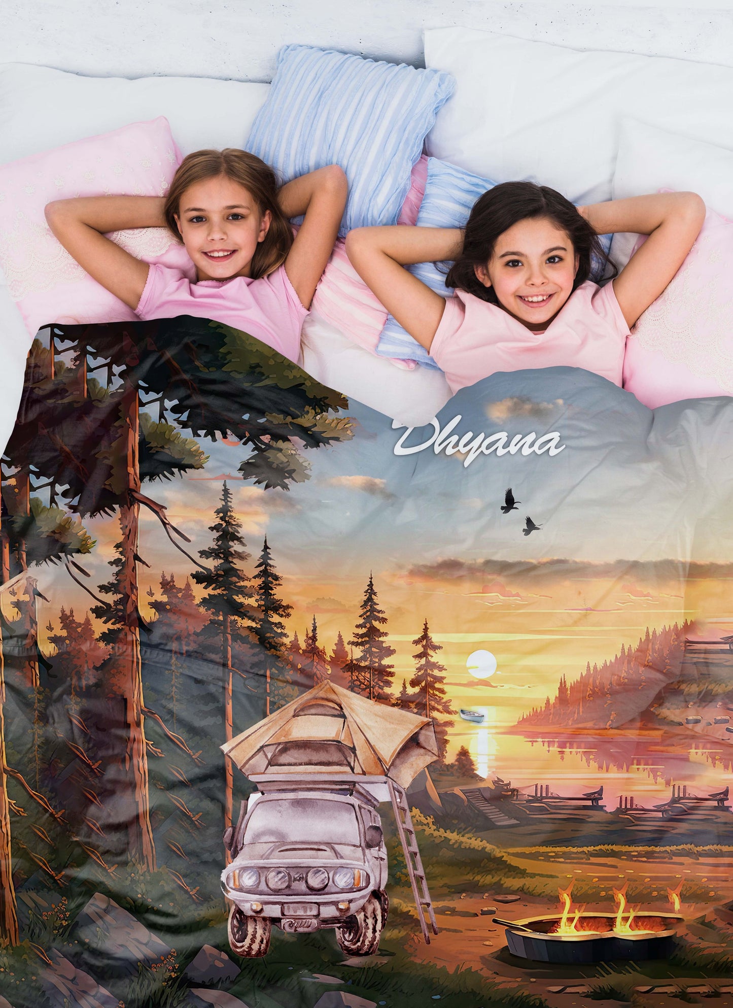 Adventure Bliss Theme Blanket
