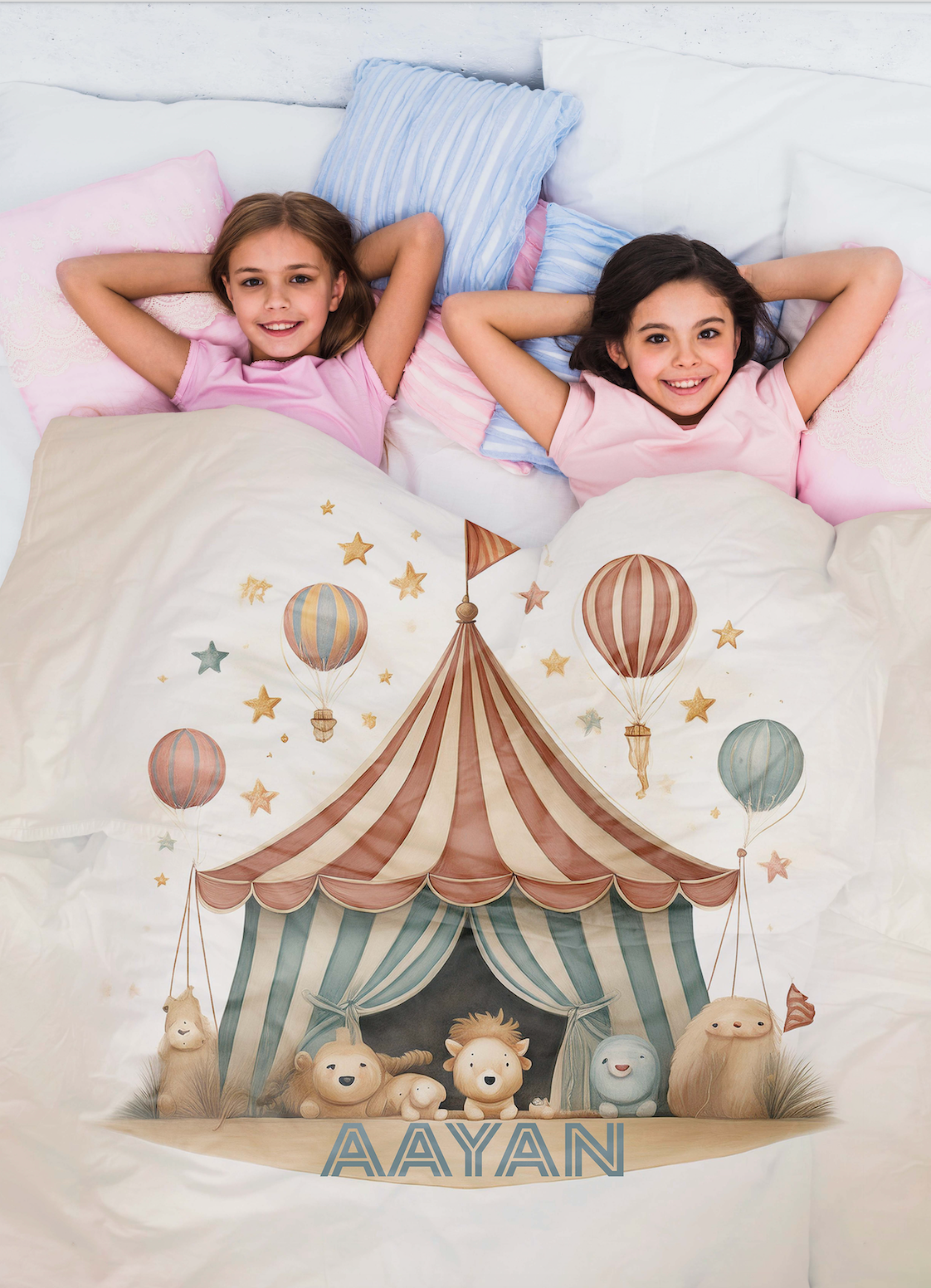 Animal Carnival Theme Blanket