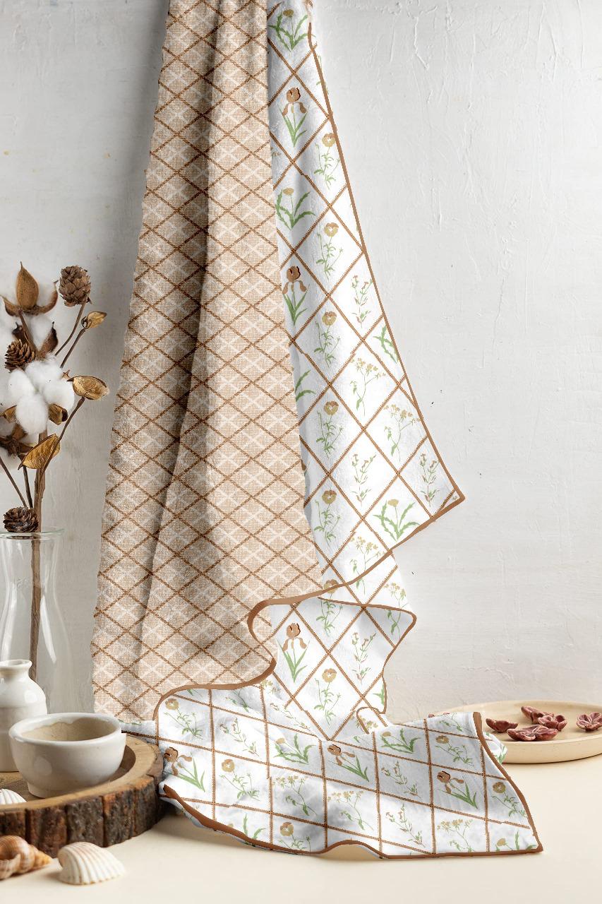 Coffee Crush 100% Cotton Reversible AC Dohar