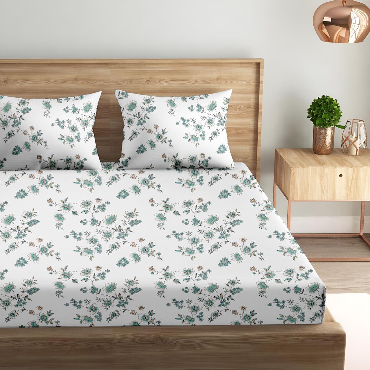 Decent Flower Show | 186 TC | Queen size