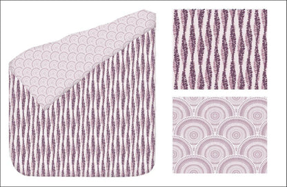 Mandala & Wave Pattern 100% Cotton Reversible AC Dohar | Single Bed