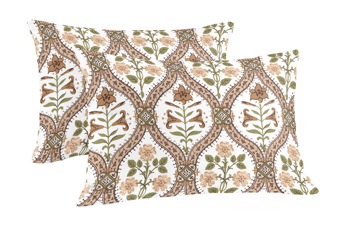 Sand Block Print | 186 TC | Queen size