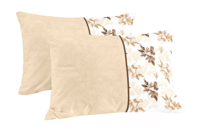 Cream Geometry Print | 186 TC  | Queen size
