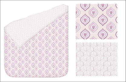 Soft & Beautiful Reversible AC Dohar | Double Bed | 100% Cotton | Pink
