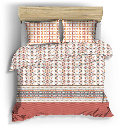 All over Mandala print  Bedsheet | Dohar Combo