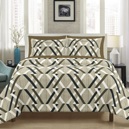 Criss Cross Bedsheet|Dohar Combo