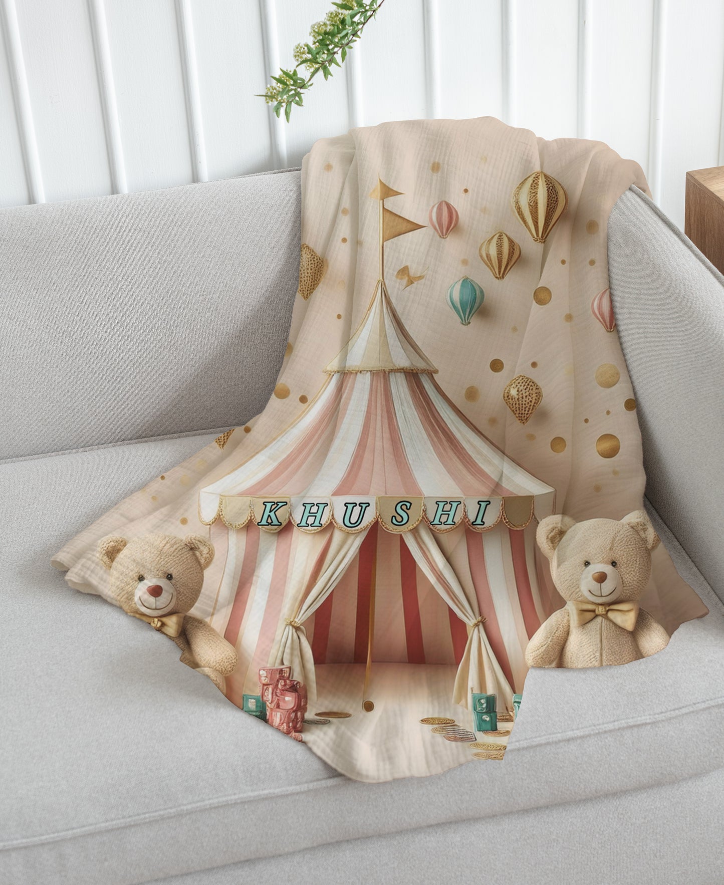 Sweet Carnival Theme Blanket