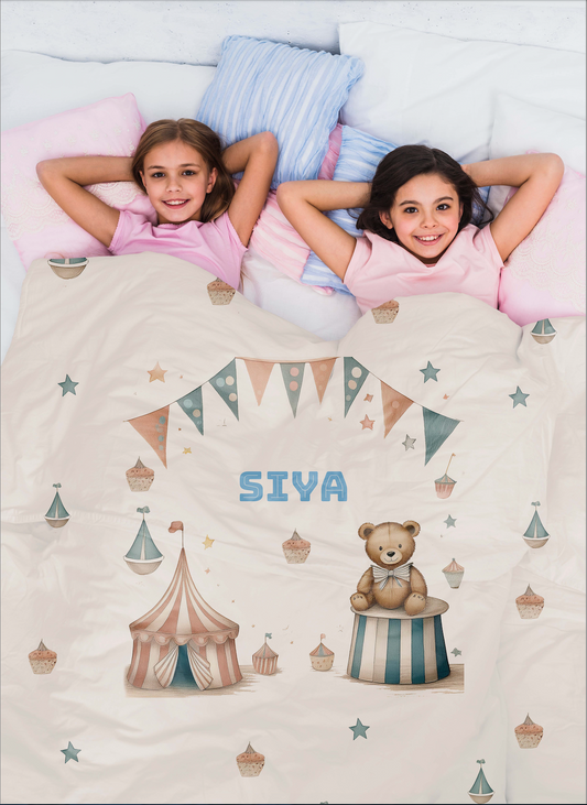Cute Carnival Theme Blanket