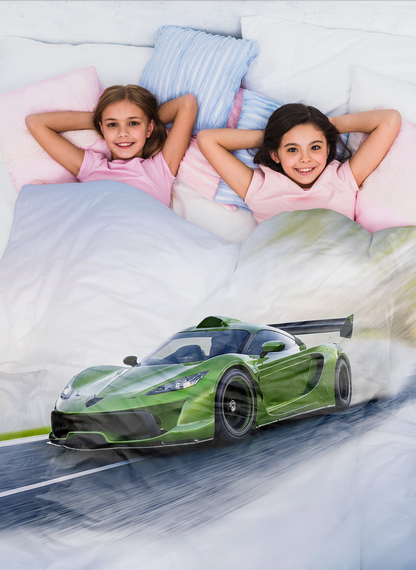 Super Car Sports Theme Blanket