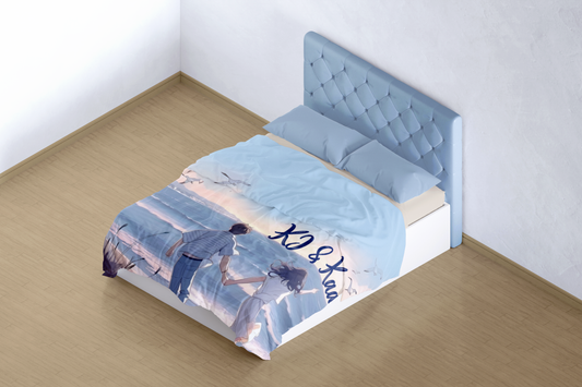 Beachside Bliss Theme Blanket