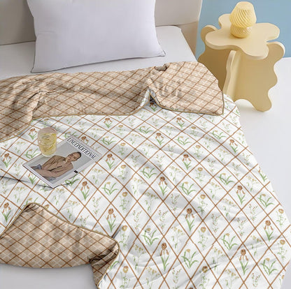 Coffee Crush 100% Cotton Reversible AC Dohar