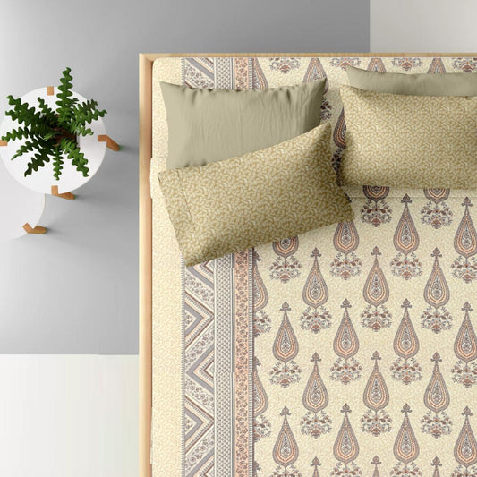 Urban Print  | 210 TC | King Size Bedsheet
