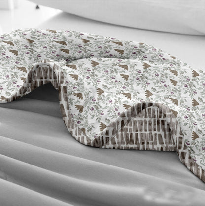 Coffee Grey 100% Cotton Reversible AC Dohar