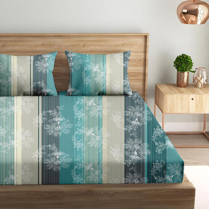 Feel Rainbow Colours | 186 TC | Queen size