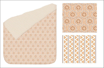 Zigzag & Elegant Pattern  Reversible AC Dohar | Double Bed | 100% Cotton