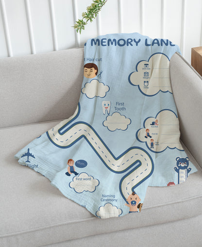 Memory Lane Blanket – Capture Every Precious First!